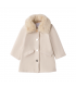 cappotto bambina in panno 3/8 anni