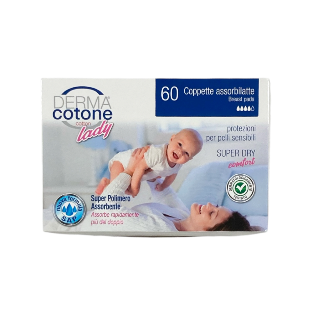 box coppette assorbilatte 60 pezzi