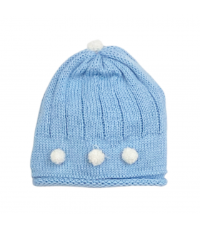 cappellino neonato lana