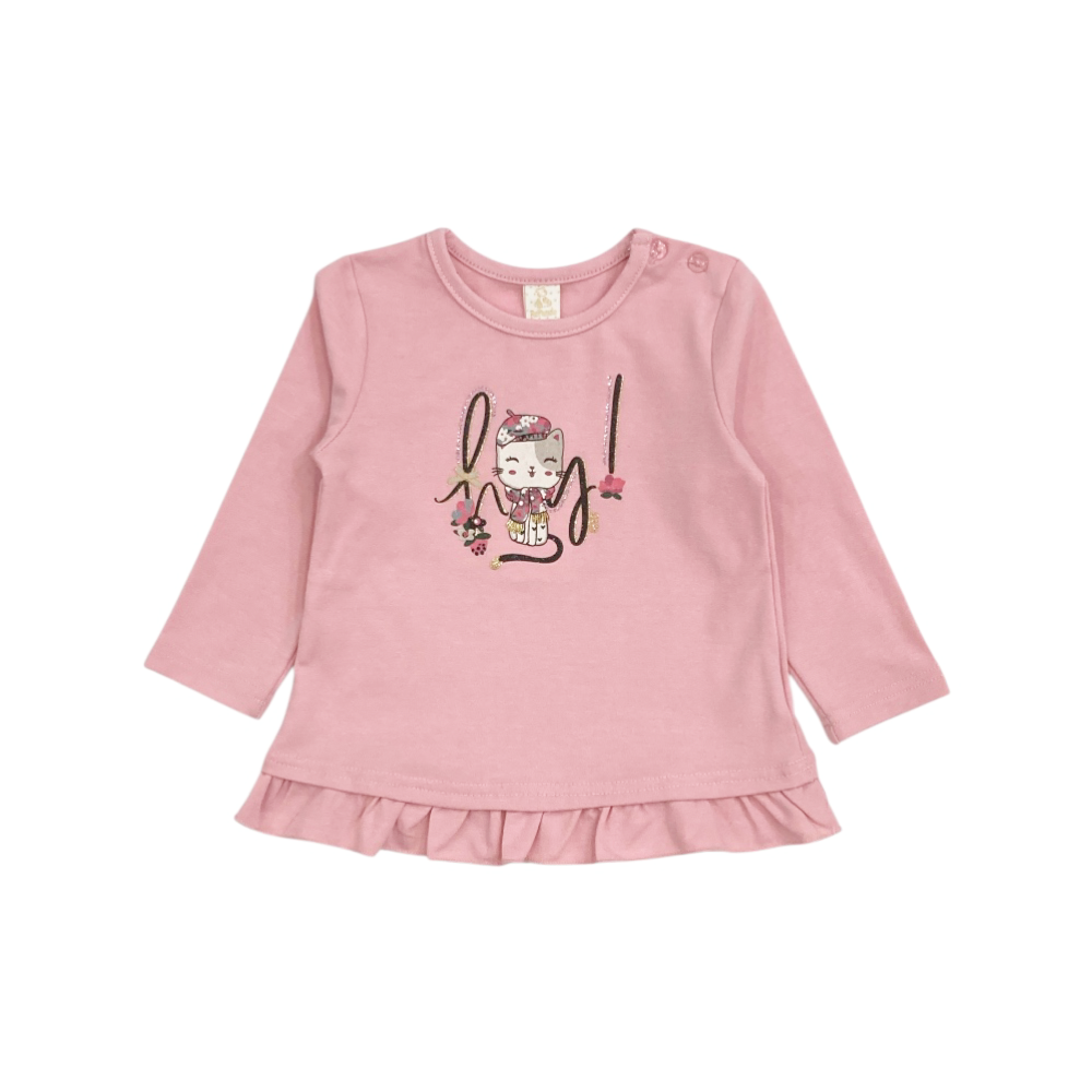 completo bambina caldo cotone 3/24 mesi
