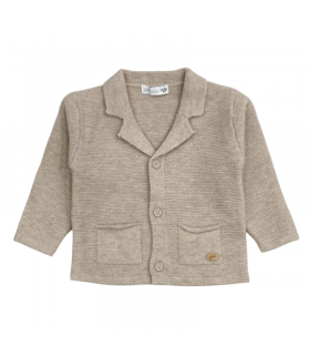 giacca bambino in maglia 3/18 mesi