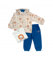 tuta bambino felpina 3/18 mesi