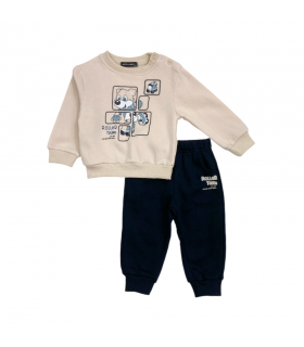 tuta bambino felpata 12/36 mesi