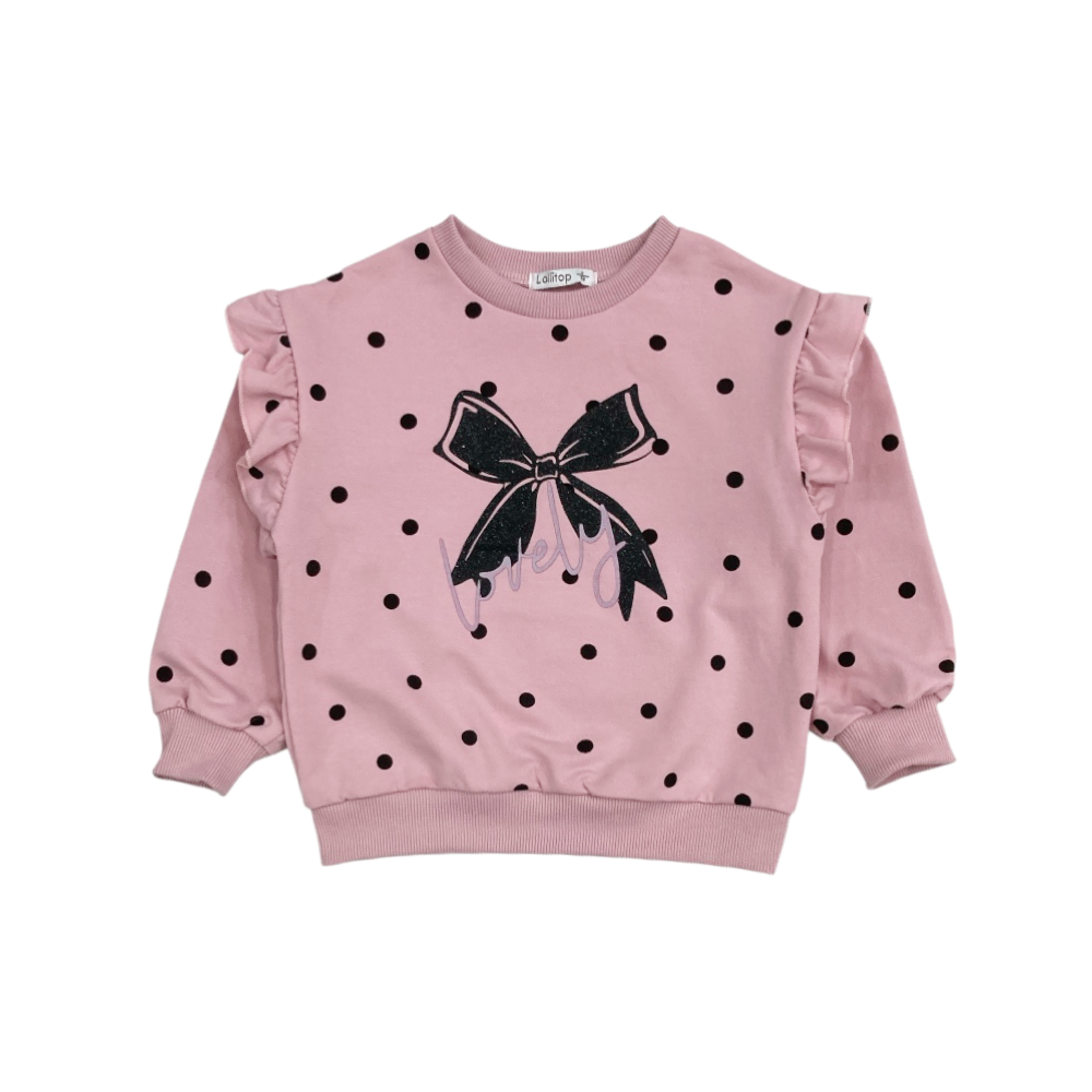 tuta bambina felpina 3/7 anni