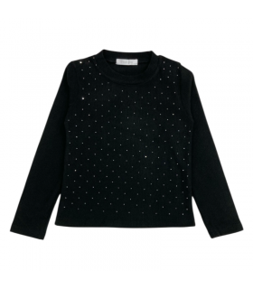 t-shirt bambina caldo cotone 4/14 anni