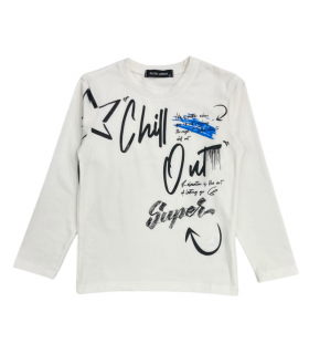 t-shirt bambino caldo cotone 4/14 anni