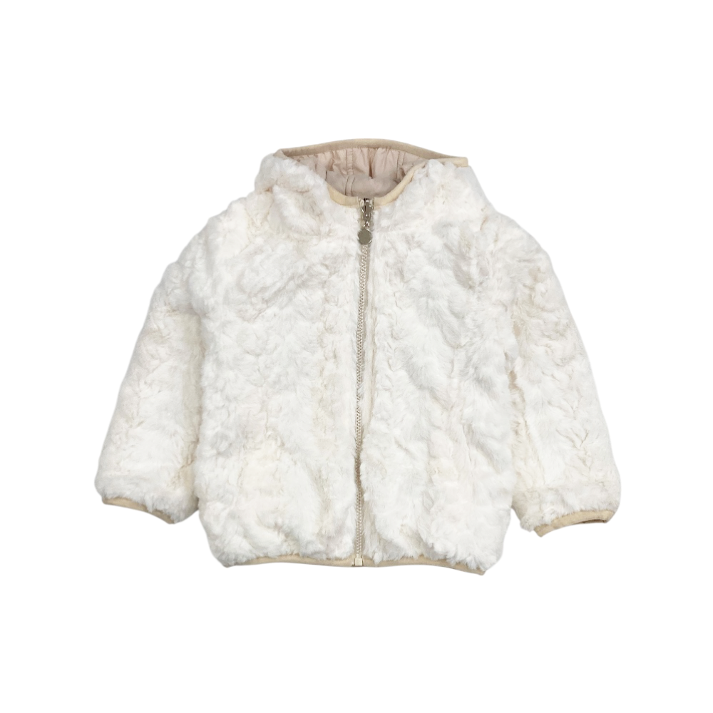 giubbotto bambina reversibile 1/5 anni