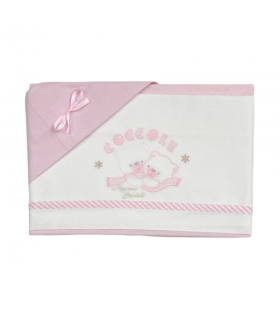 set lenzuilini carrozzina cotone