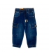 jeans bambino cargo 12/36 mesi