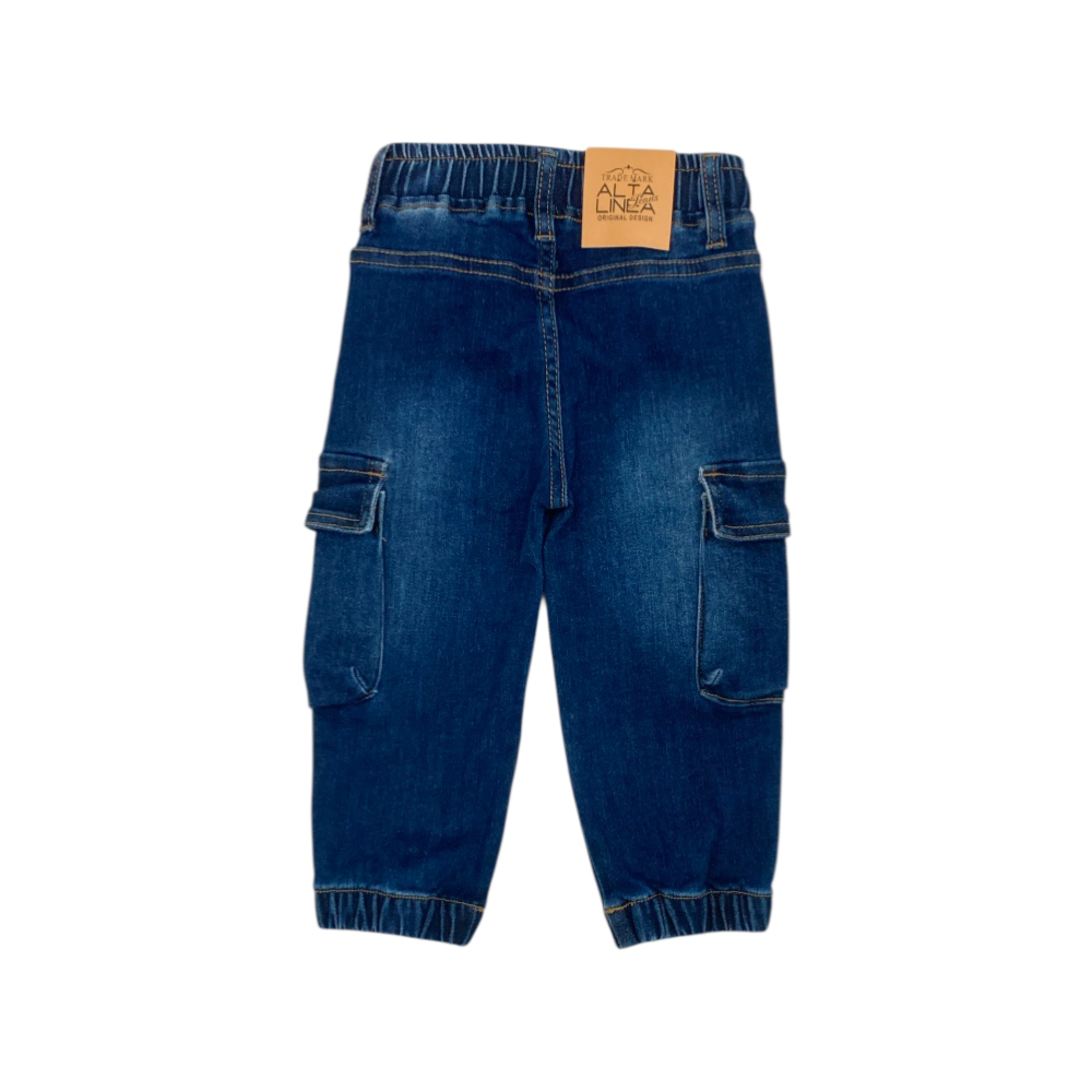 jeans bambino cargo 12/36 mesi