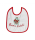 bavaglino natalizio unisex cotone