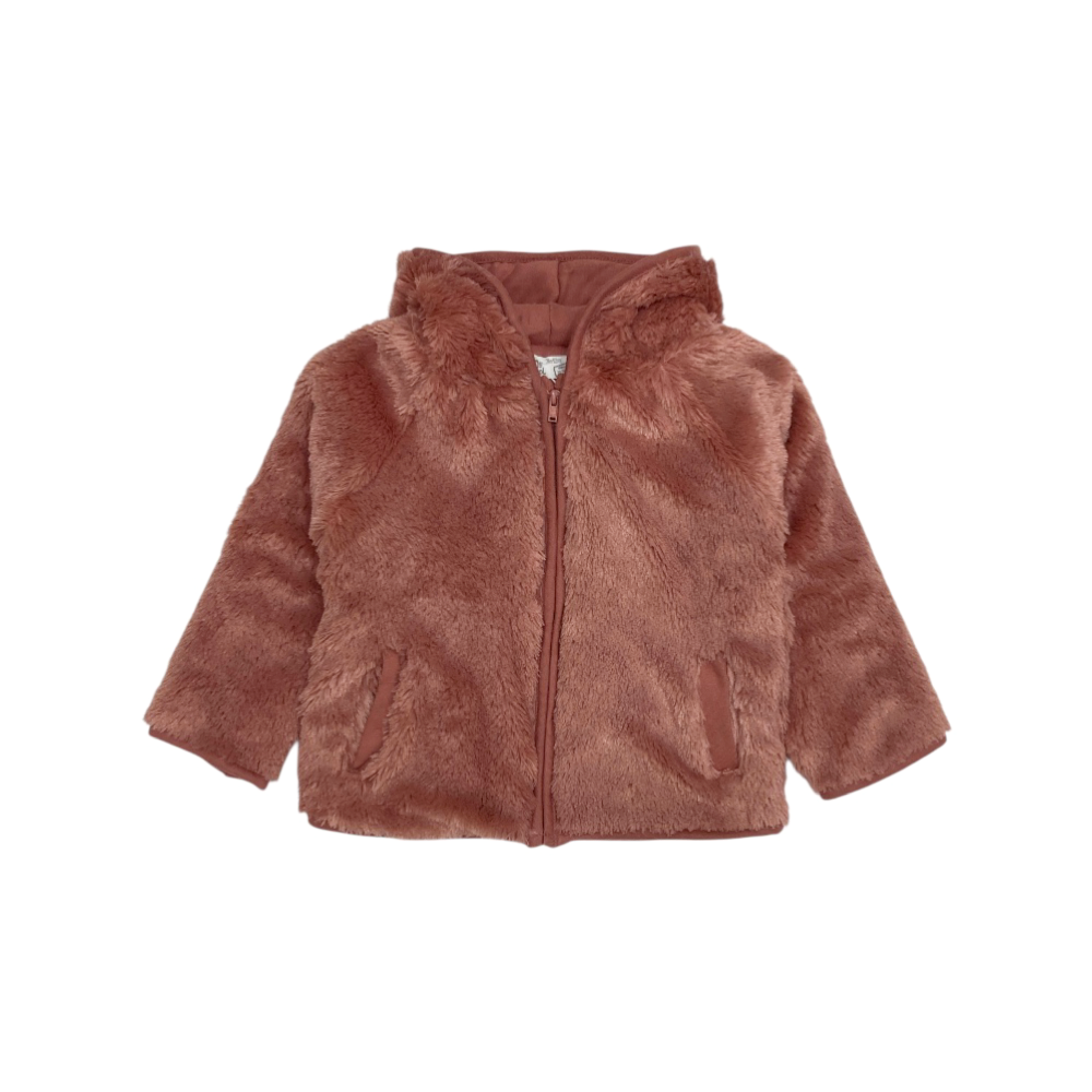 giacca bambina ecopelliccia 3/24 mesi