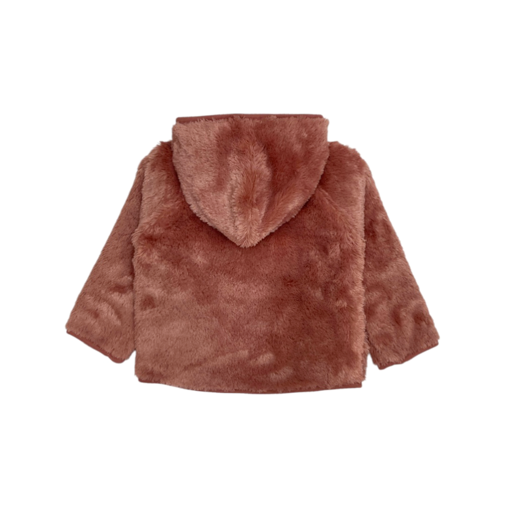 giacca bambina ecopelliccia 3/24 mesi