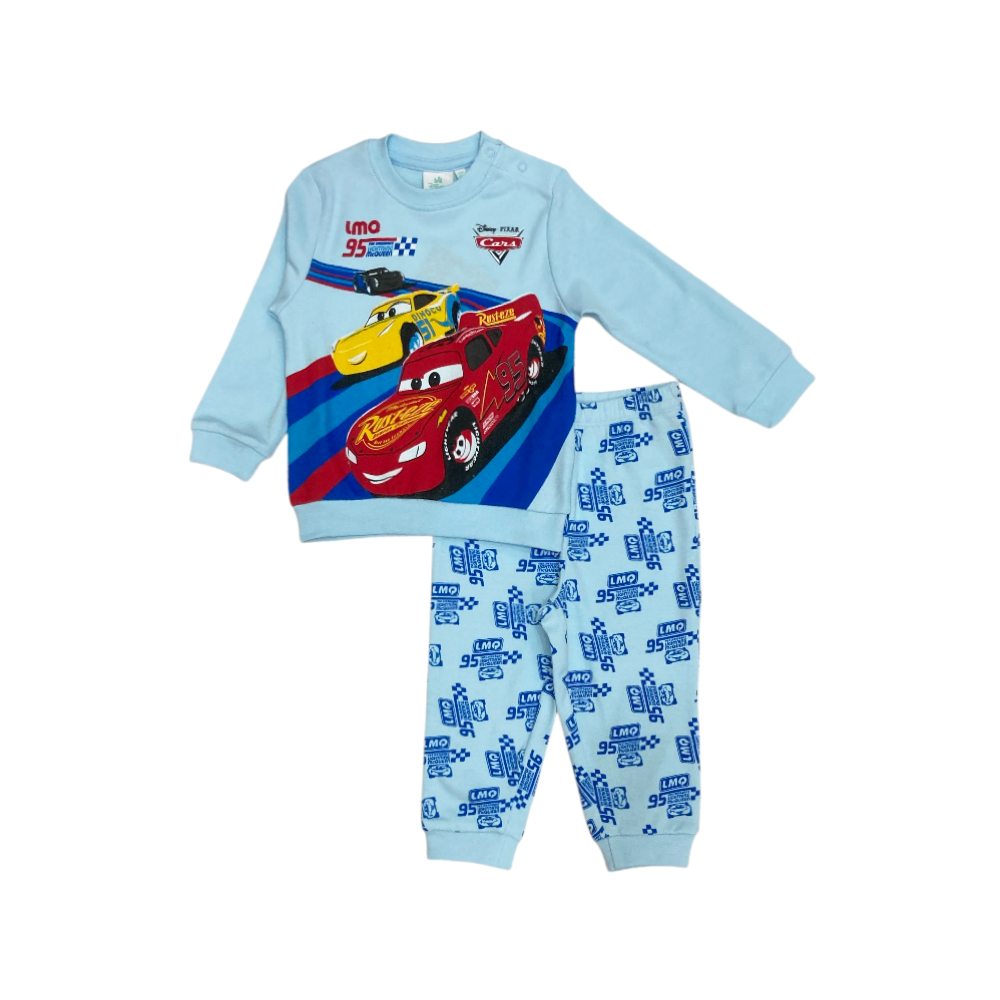 pigiama cars caldo cotone 12/30 mesi