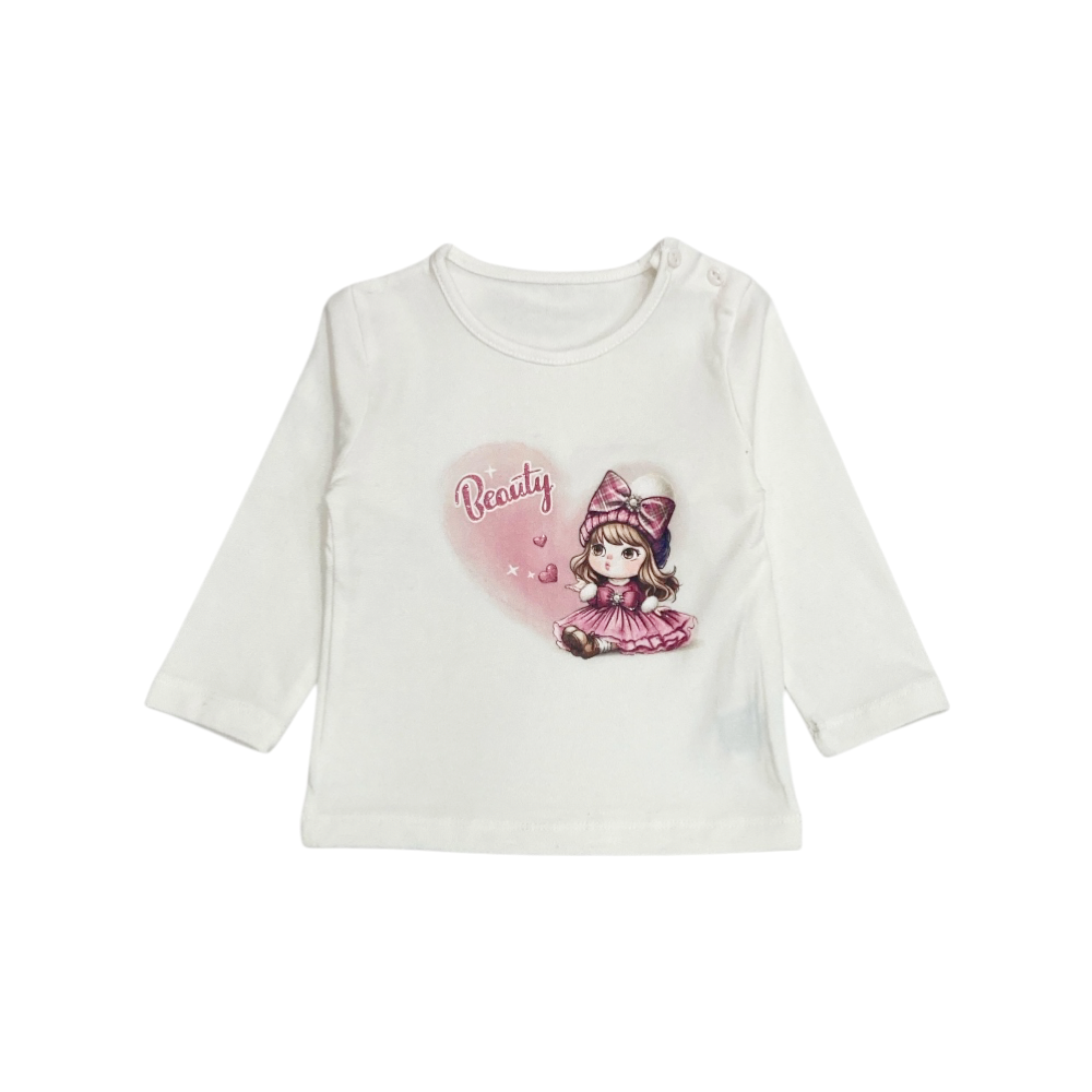 tuta bambina felpata 12/36 mesi