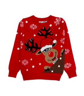 maglia natalizia unisex 4/14 anni