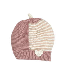 cappellino neonata in lana
