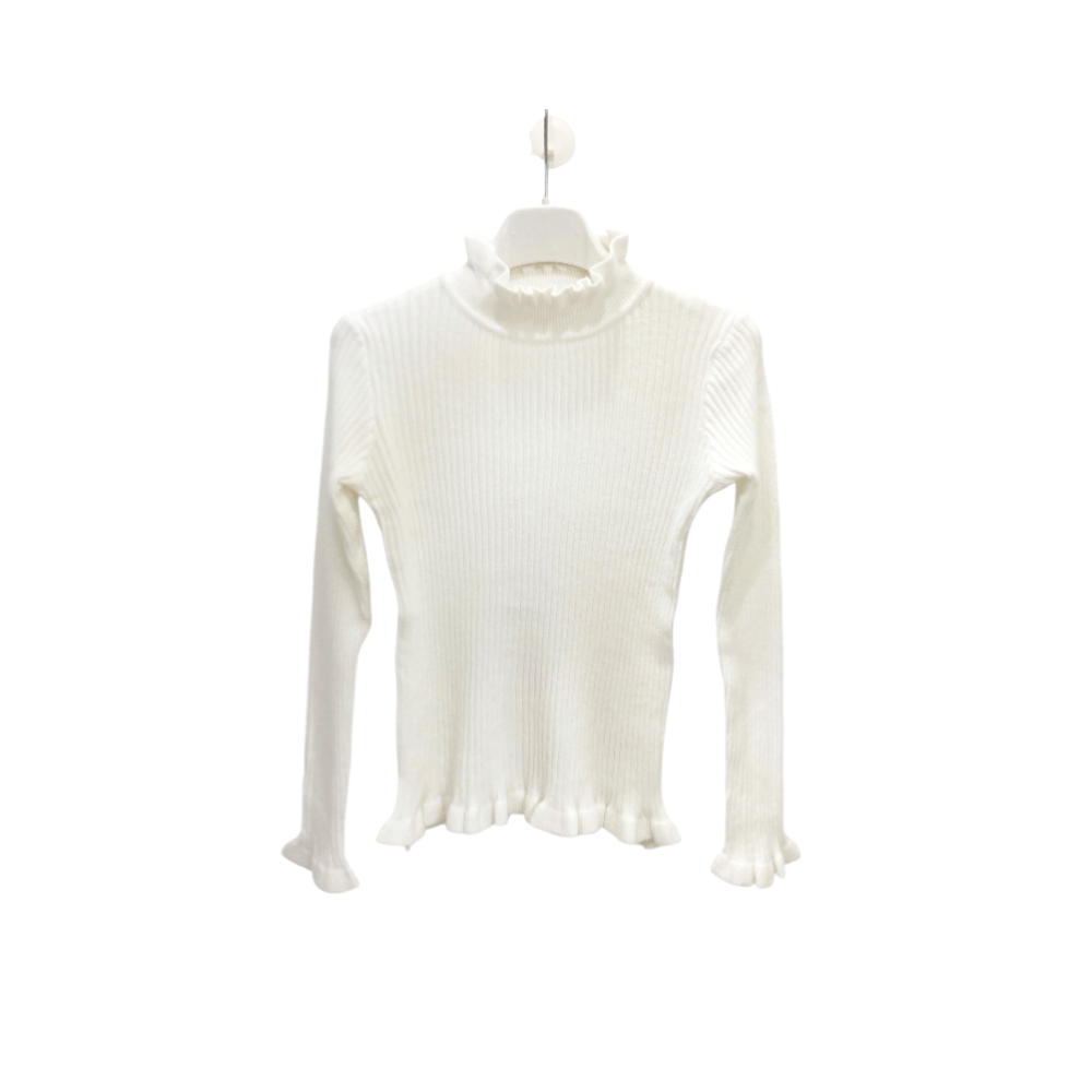 lupetto ragazza in maglia 4/14 anni