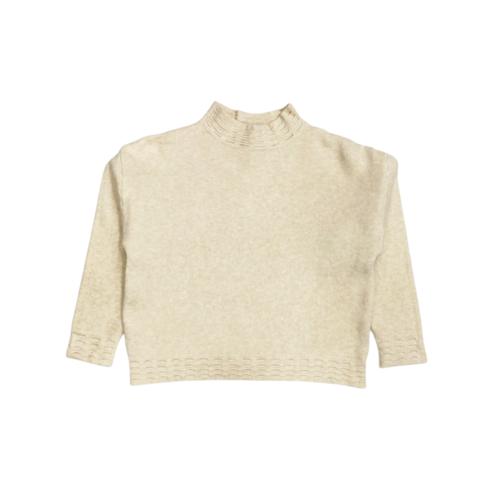 completo bambina in maglia 4/12 anni