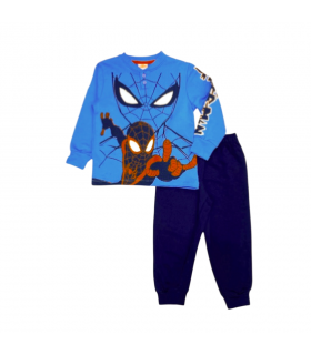 pigiama felpina spider-man 3/4-9/10 anni