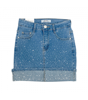 gonna jeans bambina 4/14 anni