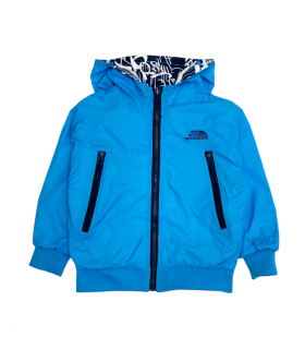 giacca a vento bambino reversibile 4/14 anni