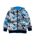 giacca a vento bambino reversibile 4/14 anni