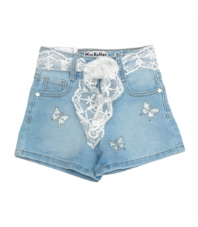short jeans bambina 12/36 mesi