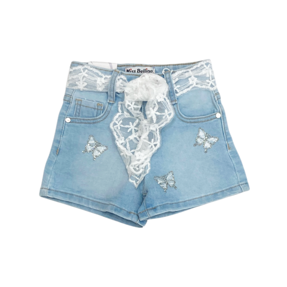 short jeans bambina 12/36 mesi