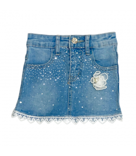 gonna jeans bambina 12/36 mesi