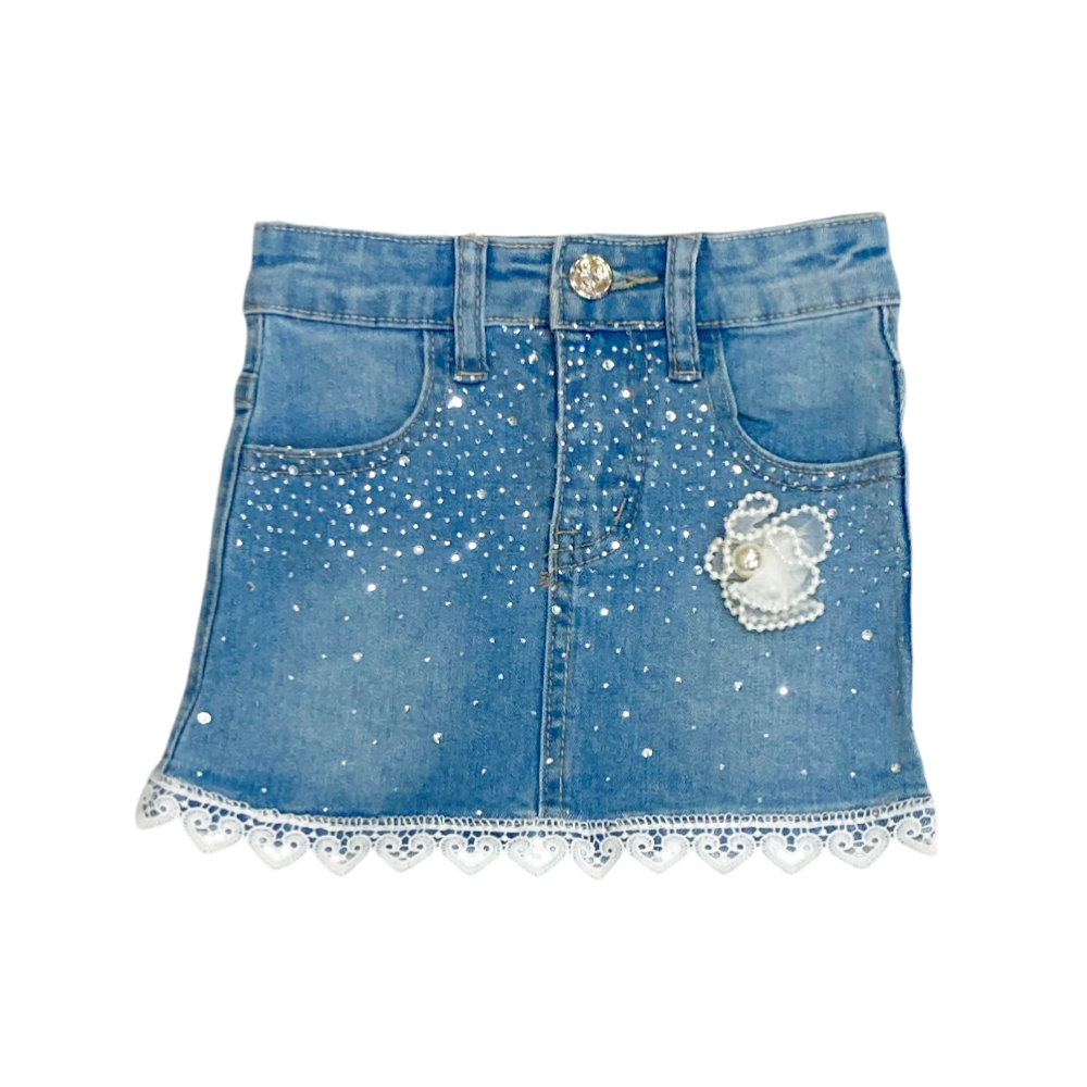 gonna jeans bambina 12/36 mesi