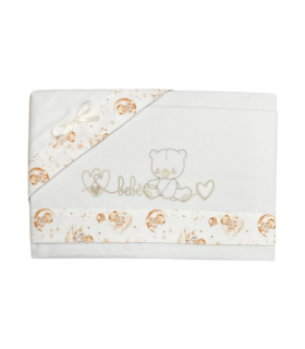 set lenzuolini carrozzina cotone