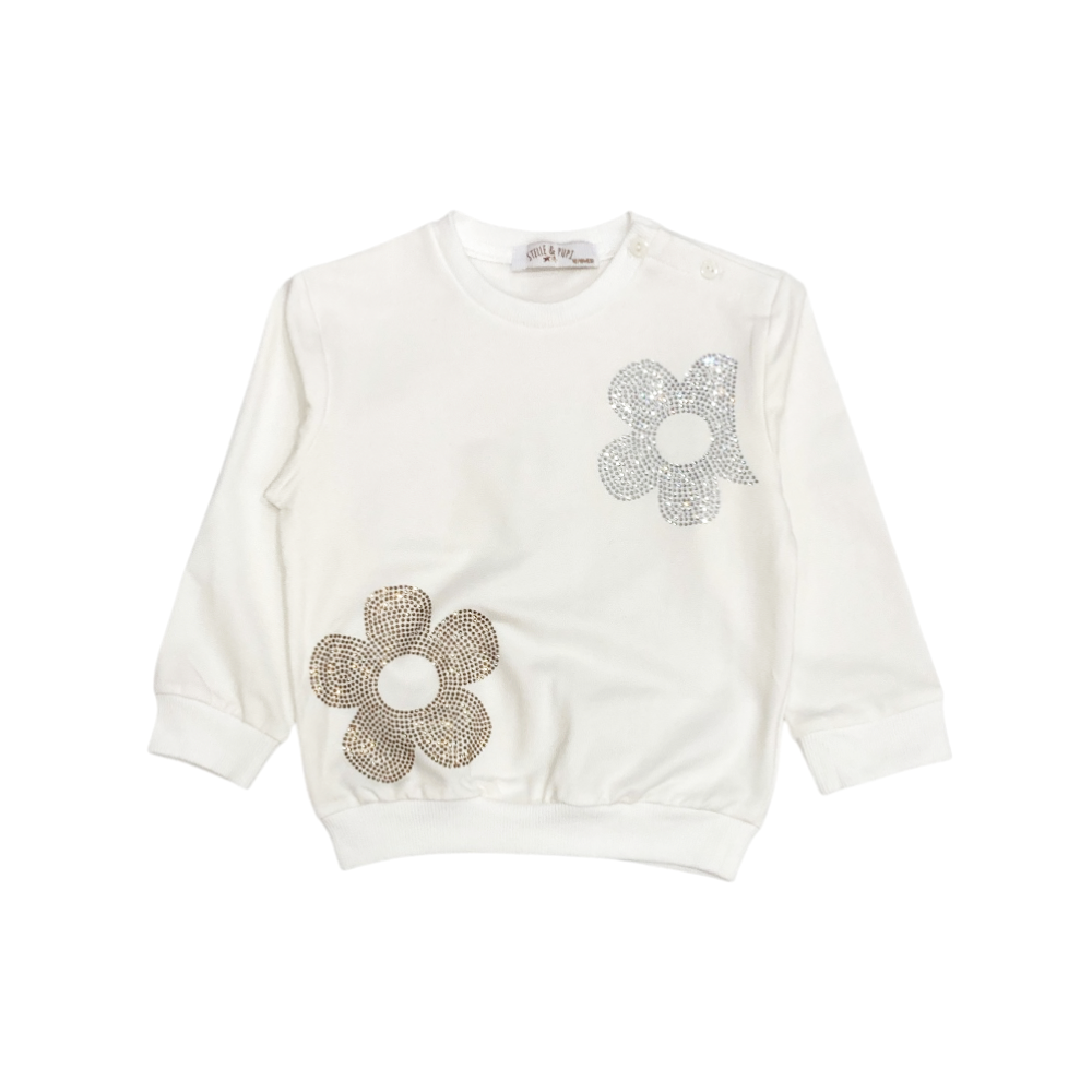 completo bambina felpa leggera 12/36 mesi