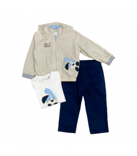 completo bambino leggero 3/18 mesi