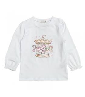 t-shirt bambina cotone 12/36 mesi