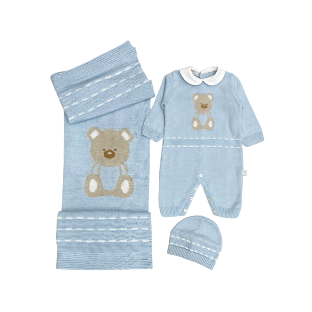 set nascita 3 pezzi filo