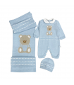 set nascita 3 pezzi filo