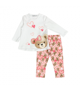 completo bambina cotone 12/36 mesi