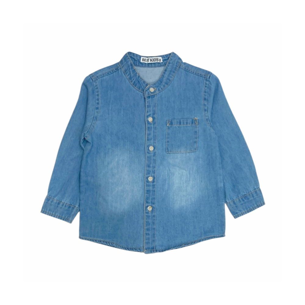 camicia bambino chambray 12/36 mesi