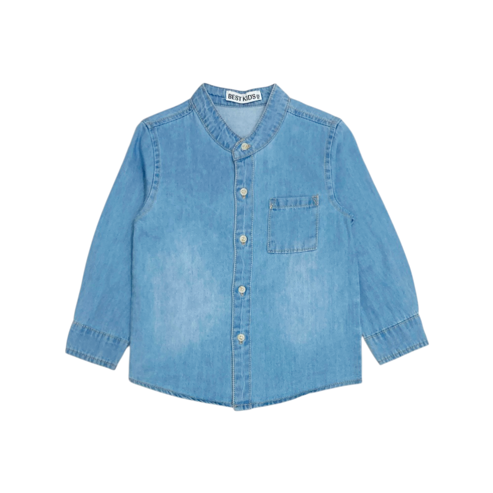 camicia bambino chambray 12/36 mesi