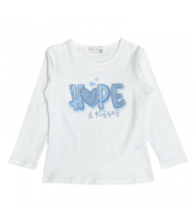 t-shirt bambina cotone 4/12 anni