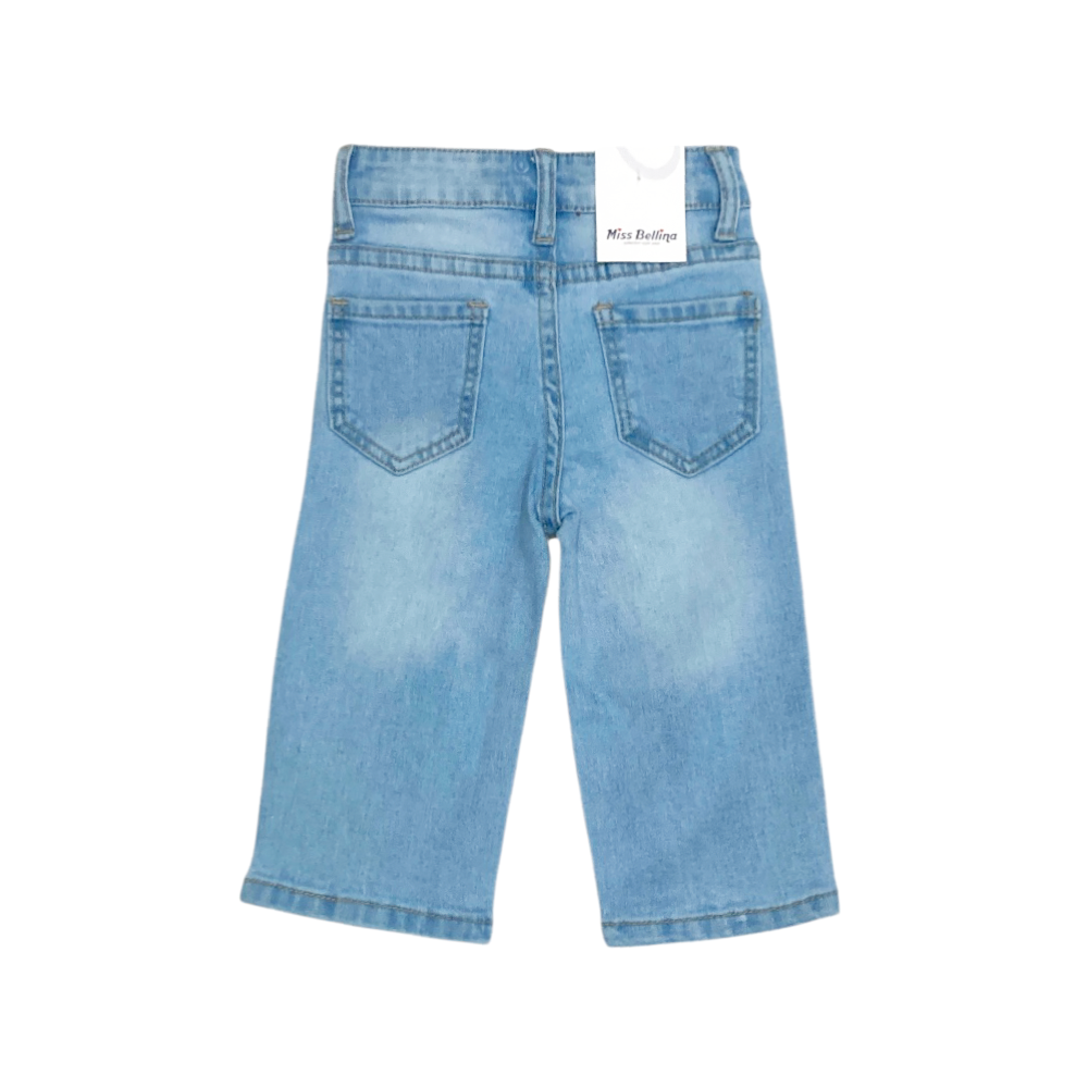 jeans bambina 5 tasche 12/36 mesi