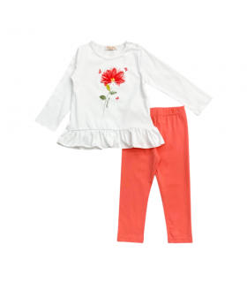 completo bambina cotone 12/36 mesi