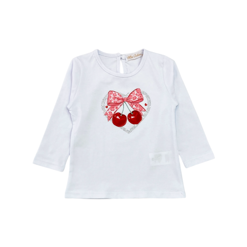 t-shirt bambina cotone 12/36 mesi