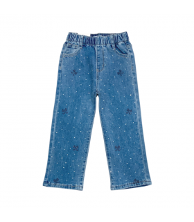 jeans bambina 5 tasche 3/8 anni