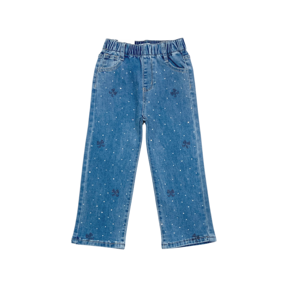 jeans bambina 5 tasche 3/8 anni