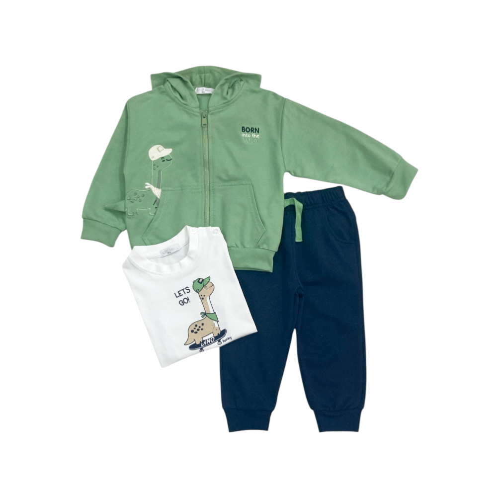 tuta bambino felpa leggera 1/5 anni