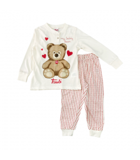 pigiama bambina trudi cotone 3/4-9/10 anni