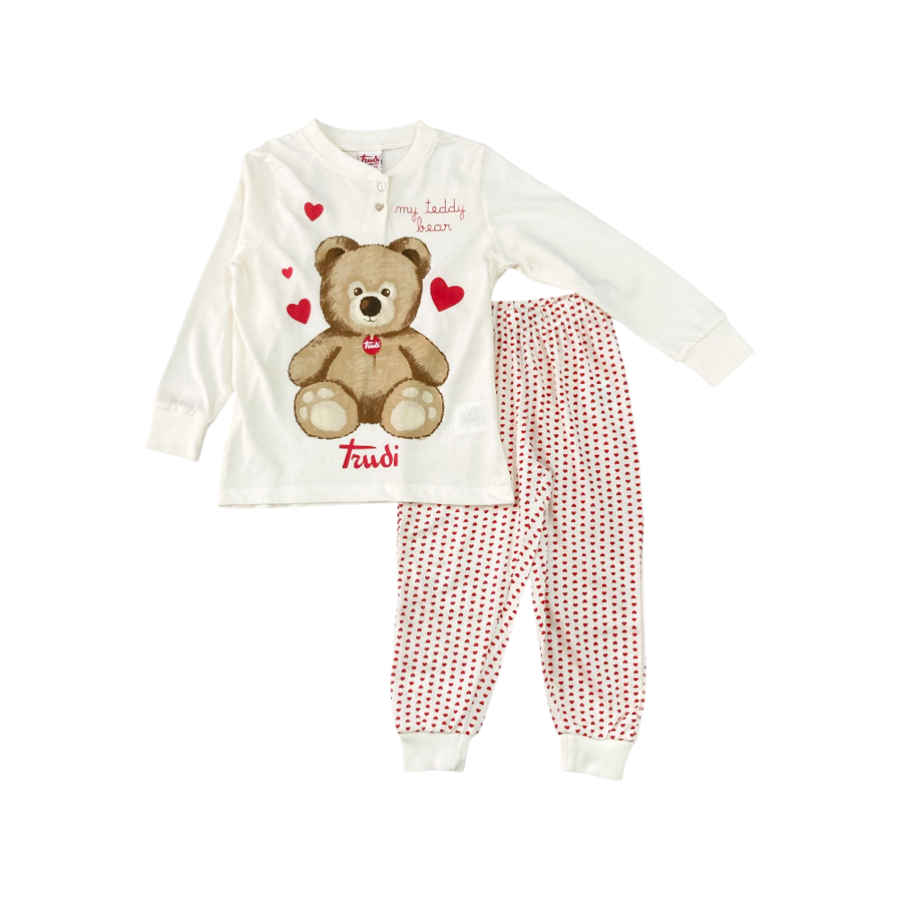 pigiama bambina trudi cotone 3/4-9/10 anni