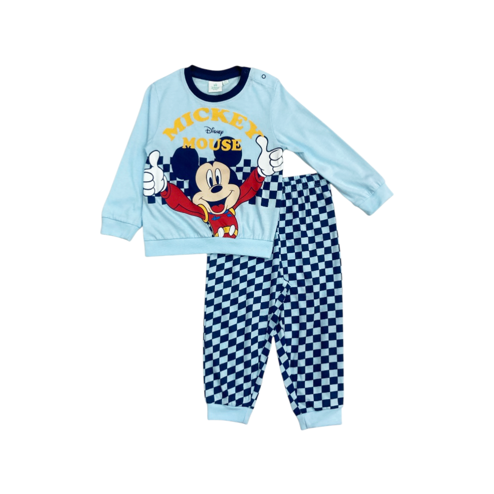 pigiama bambino cotone mickey 12/30 mesi